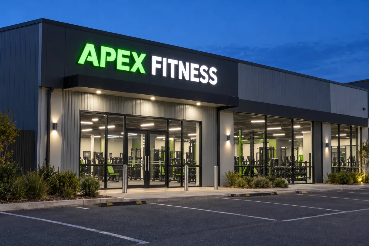 Apex Fitness concept imagery
