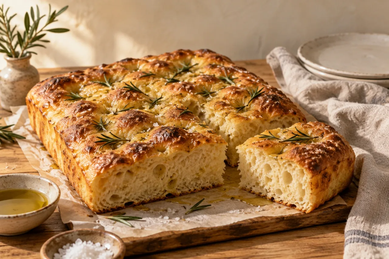 Rosemary focaccia